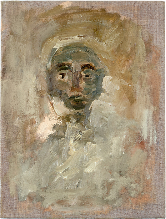Julie Perrin, "sans titre", huile sur toile, 40 cm x 30 cm, 2000